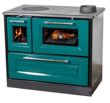 Stufa a legna con vano cottura