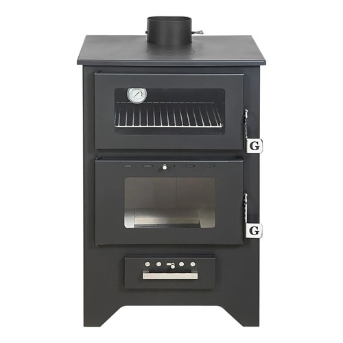 Stufa legna con forno - con, in