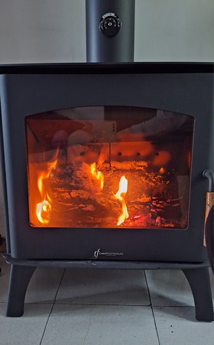 Stufa legna 10kw canna - a,