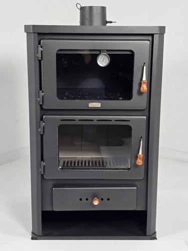 Stufa legna con forno - a,