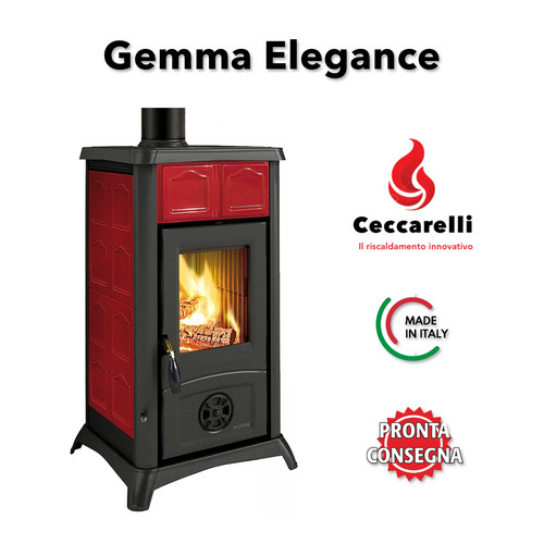 Stufa legna nordica gemma - a,
