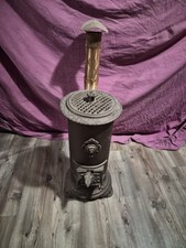 Stufa In Ghisa A Legna Epoca