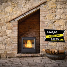 Stufa a legna in Ghisa