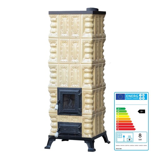 Stufa ceramica con - stufa,