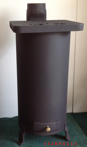 Stufa legna fiamma inversa - legna, a