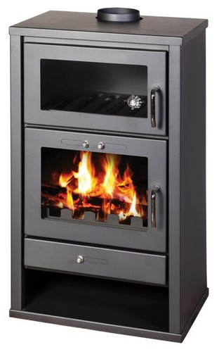 Stufa legna con forno - con,