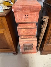 STUFA A LEGNA IN TERRACOTTA