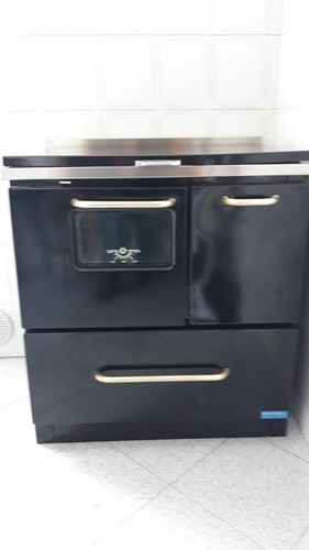 Stufa legna con - forno, usata
